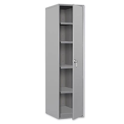 narrow steel storge cabinet|storage cabinets for narrow spaces.